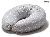 Niimo Stillkissen Schwangerschaftskissen zum schlafen groß XXL erwachsene mit Bezug aus 100% Baumwolle Lagerungskissen Seitenschlaferkissen fur Mutter und Baby in verschiedene Farben