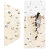 MAMOI® Kletterwand für Kinder | Kinderzimmer Kletterwand aus natürlichem Holz | Kletterwand Indoor minimalistisches Design | Kletterwand Kinder Indoor | CE | 100% ECO | Made in EU