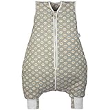 Hosenmax Babyschlafsack mit Beinen – Bio Baumwolle – Ganzjahres Schlafsack mit Beinen Baby – entspricht TOG 2,5 – Flinker Fuchs Größe 60 cm