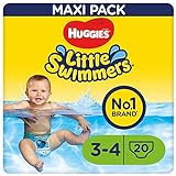 Huggies Little Swimmers Schwimmwindeln, Größe 3-4 (7-15 kg), 1 Packung mit 20 Stücke