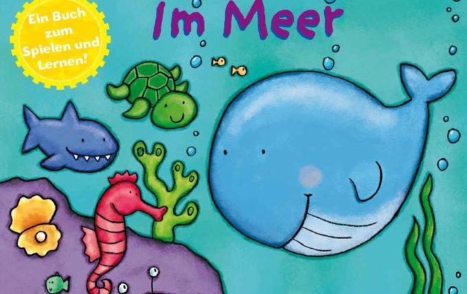 Im Meer - Zieh- und Schiebebuch