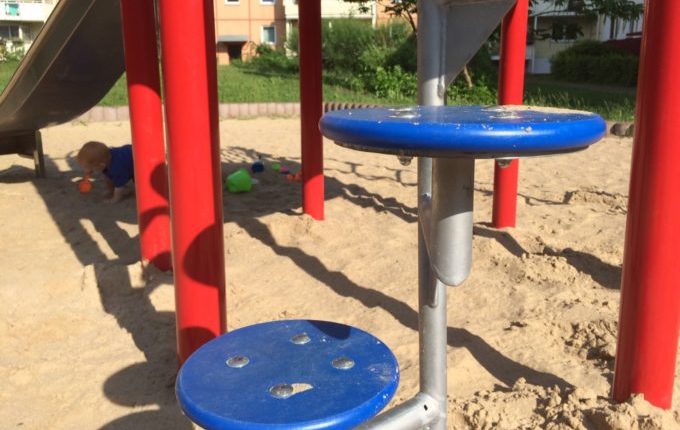 Spielplatz - Wendeltreppe