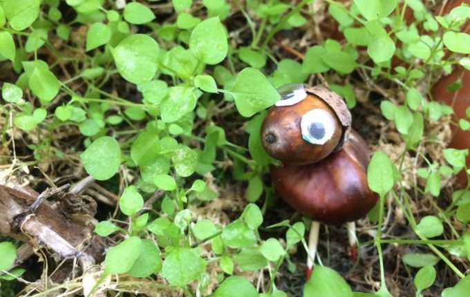 Bastelideen für den Herbst - Schaf