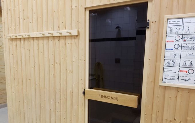 Wochenende im Bundesleistungszentrum Kienbaum - Sauna