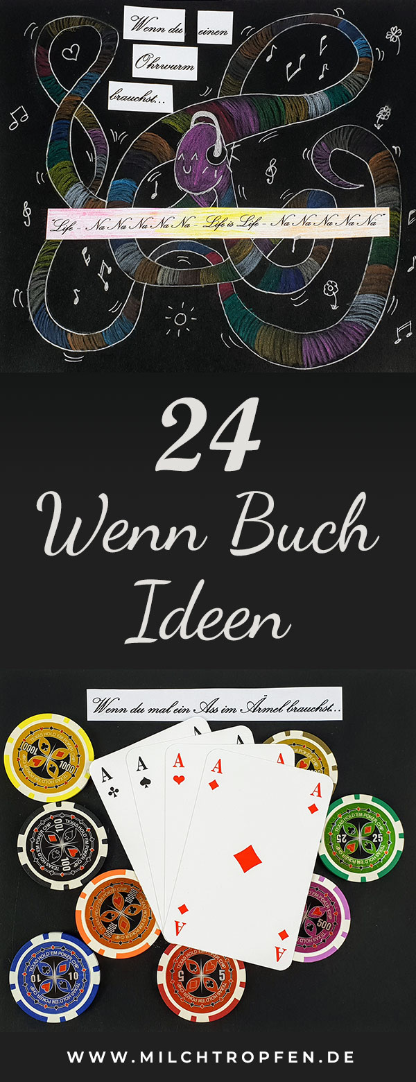 24 Wenn Buch Ideen | Mehr Infos auf www.milchtropfen.de