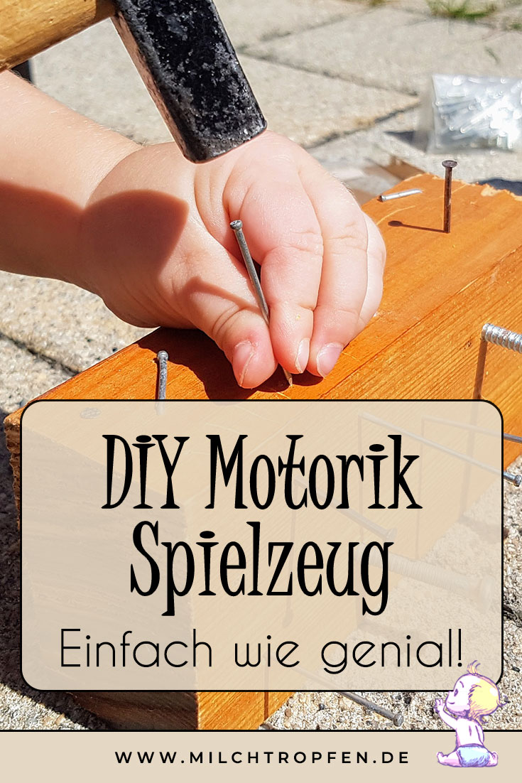 DIY Motorik Spielzeug - Einfach wie genial! | Mehr Infos auf www.milchtropfen.de