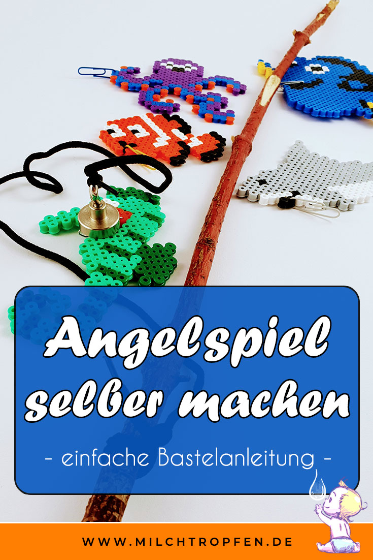 Angelspiel selber machen - Einfache Bastelanleitung