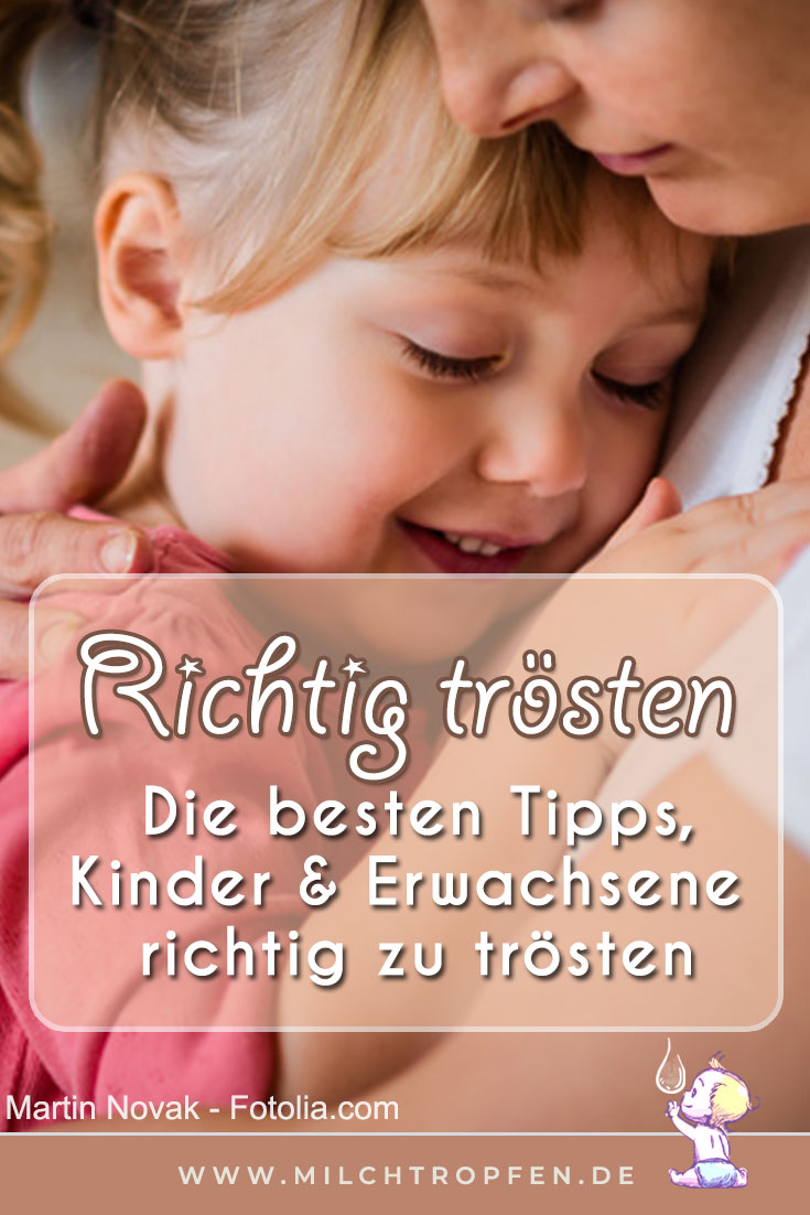 Richtig tröten - Die besten Tipps, Kinder & Erwachsene richtig zu trösten | Mehr Infos auf www.milchtropfen.de