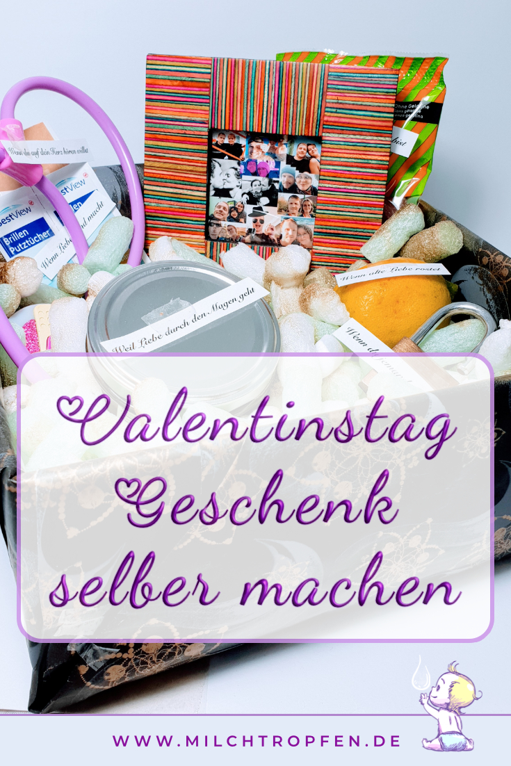 Valentinstag Geschenk selber machen | Mehr Infos auf www.milchtropfen.de