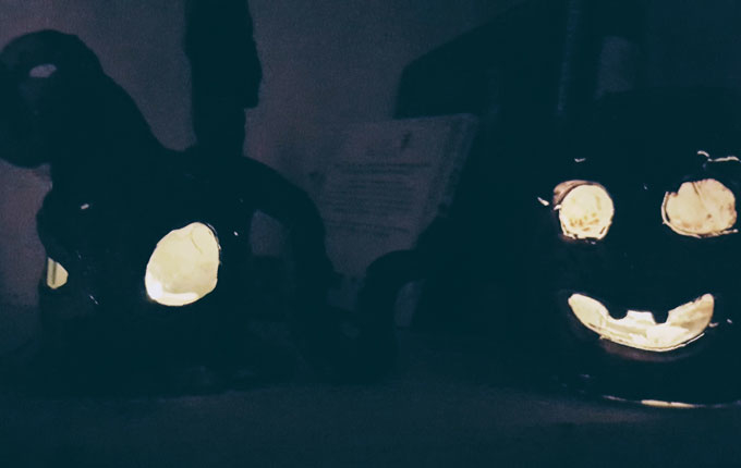 Halloween Monster Teelichter