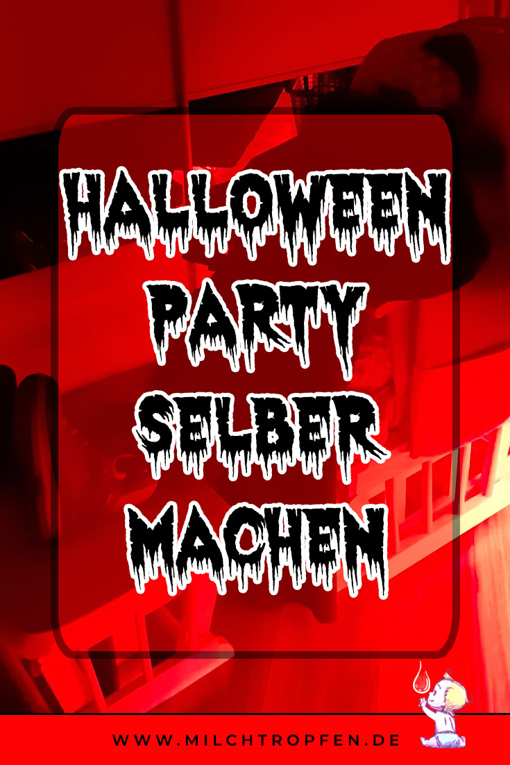 Halloween Party selber machen - Mann im Schaukelstuhl | Mehr Infos auf www.milchtropfen.de